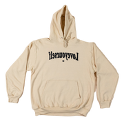 Cream & Black Hoodie (Smell The Flowers)